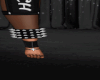 Cross Belts Feet