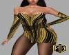 Gold/Black Sexy Dress