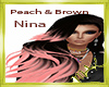 Nina Peach & Brown