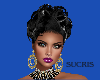 80S BLACK HAIR