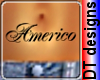 Americo belly tattoo