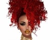 DEEP RED CURLY HAIR