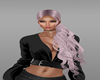 Lavendar Side Ponytail