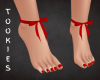 Red Ribbon Feet