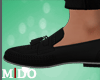M! Black Loafers
