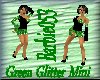 Green Glitter Mini