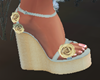 Beauty teal sandal