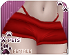 [Pets] Shorts RL | Red