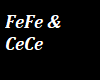 FeFe & CeCe Framed
