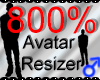 *M* Avatar Scaler 800%