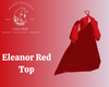 Eleanor Red Top