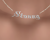 Stunny name necklace