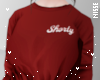 n| Shorty Sweater Red