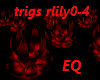EQ red lily DJ light