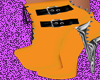-XSSJX- Neon Orange Boot
