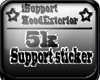 !H! 5K SupportSticker