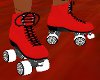 Red Roller Skates