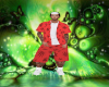 !B!(M) Red Weed Outfit