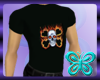 BG-Fire Skull T-Shirt