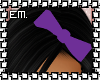 [EM]Purple Hair Bow