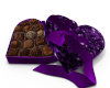 purple box of chocolates