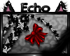 [Echo]Bow Necklace Red