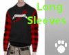 Long Sleeves Red