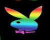 rainbow playboy bunny