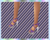 *J Purple Sparkle Heels