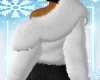 Alba White Fur Coat