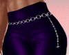 Lilac leather with chain