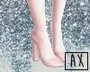 A! White Suede Knee Boot