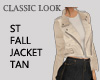 ST FALL JACKET TAN