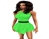 Skitts- Lime Green Dress