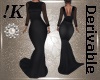 !K! Vintage Black Gown