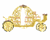 Peach Gold Wed Carriage