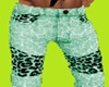 ROCKS GREEN JEANS PANDS