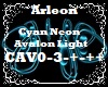 Cyan Neon Avalon Light