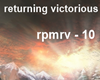 returning victorious