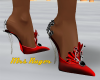 RED HOLIDAY HEELS