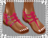 T l Love Pink Sandals