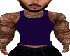 Blue Tank Top Male