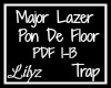 Major Lazer Pon De Floor