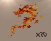Autumn Wall Leaves