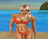 bikini bottom orange