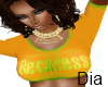 (D) RECKLESS YELLOW TOP