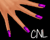 [CNL]PVC purple manicure