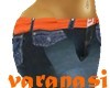 ~Iyanna orange Jeans~