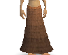 Brown Boho Skirt