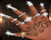 Silver Nails/Rings/Tats